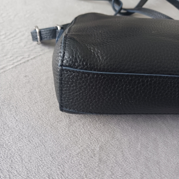 Lodis black leather crossbody bag - Picture 8 of 9